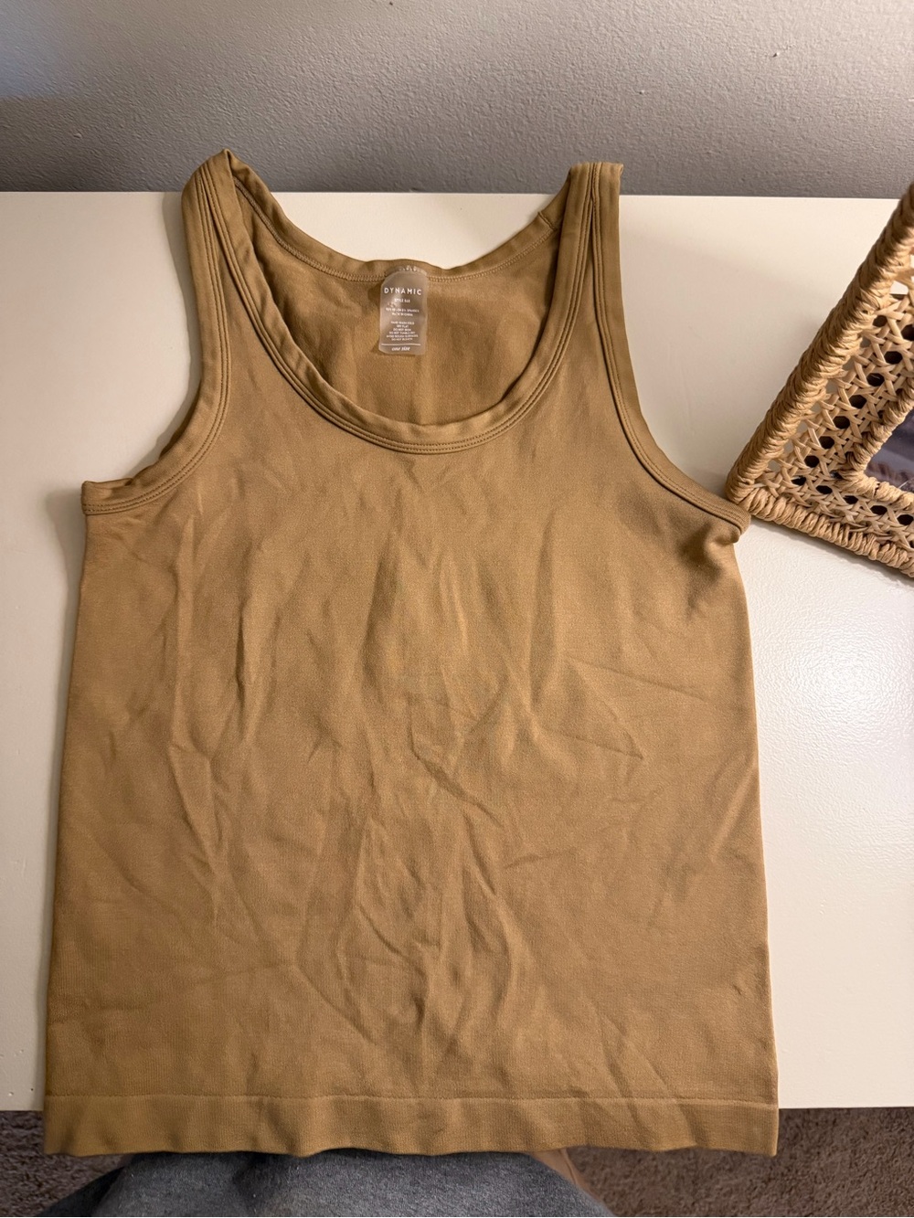 Classic Tank Top in Camel